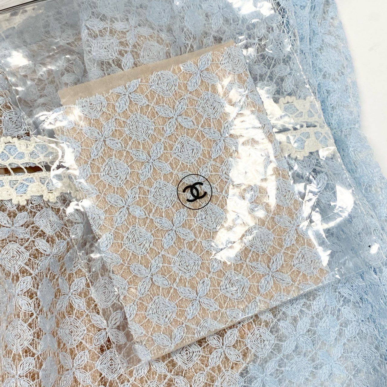 Cb15 《極美品》 CHANEL シャネル 2007 総レース キャミソール