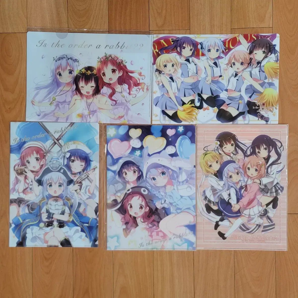 ご注文はうさぎですか展 クリアファイル ごちうさ展 ご注文はうさぎ