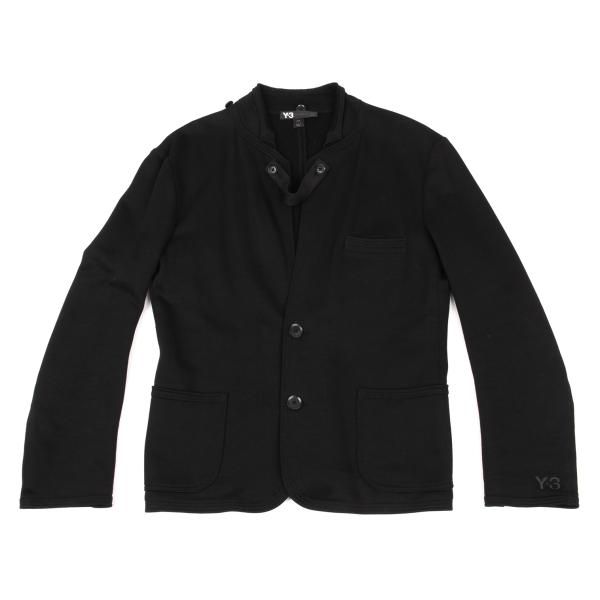 ワイスリーY-3 コットンストラップスウェットジャケット 黒S