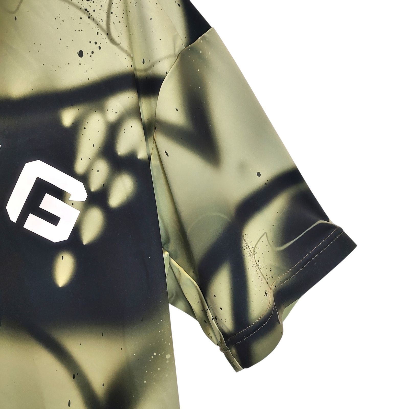 RUSSELUNO ラッセルノ ゴルフ 23SS S/S LOGO MOCKNECK SHIRT (SPRAY