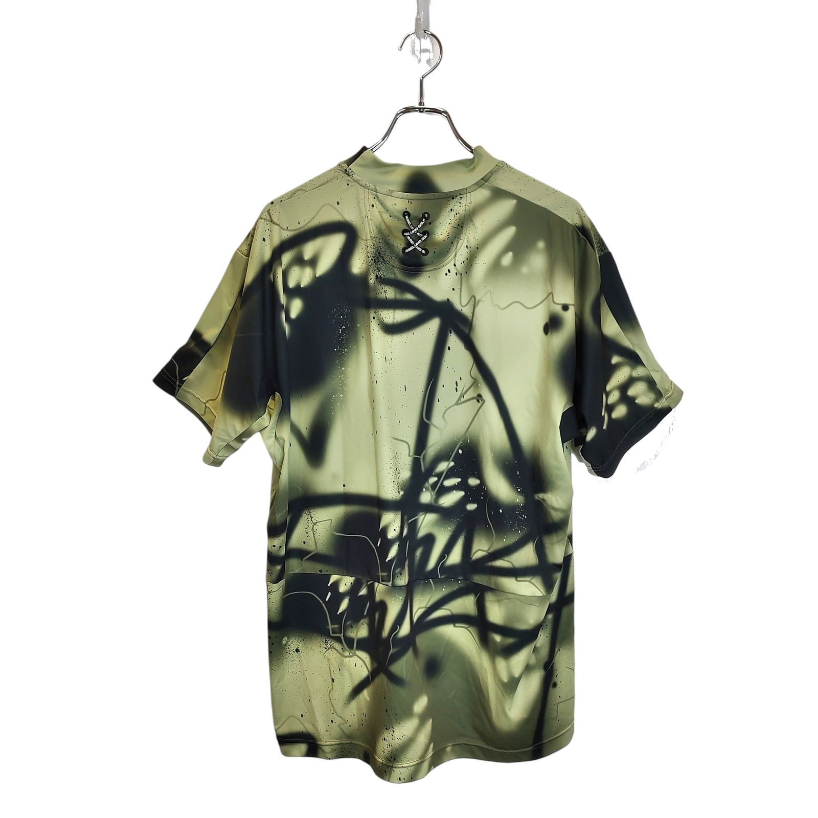 RUSSELUNO ラッセルノ ゴルフ 23SS S/S LOGO MOCKNECK SHIRT (SPRAY