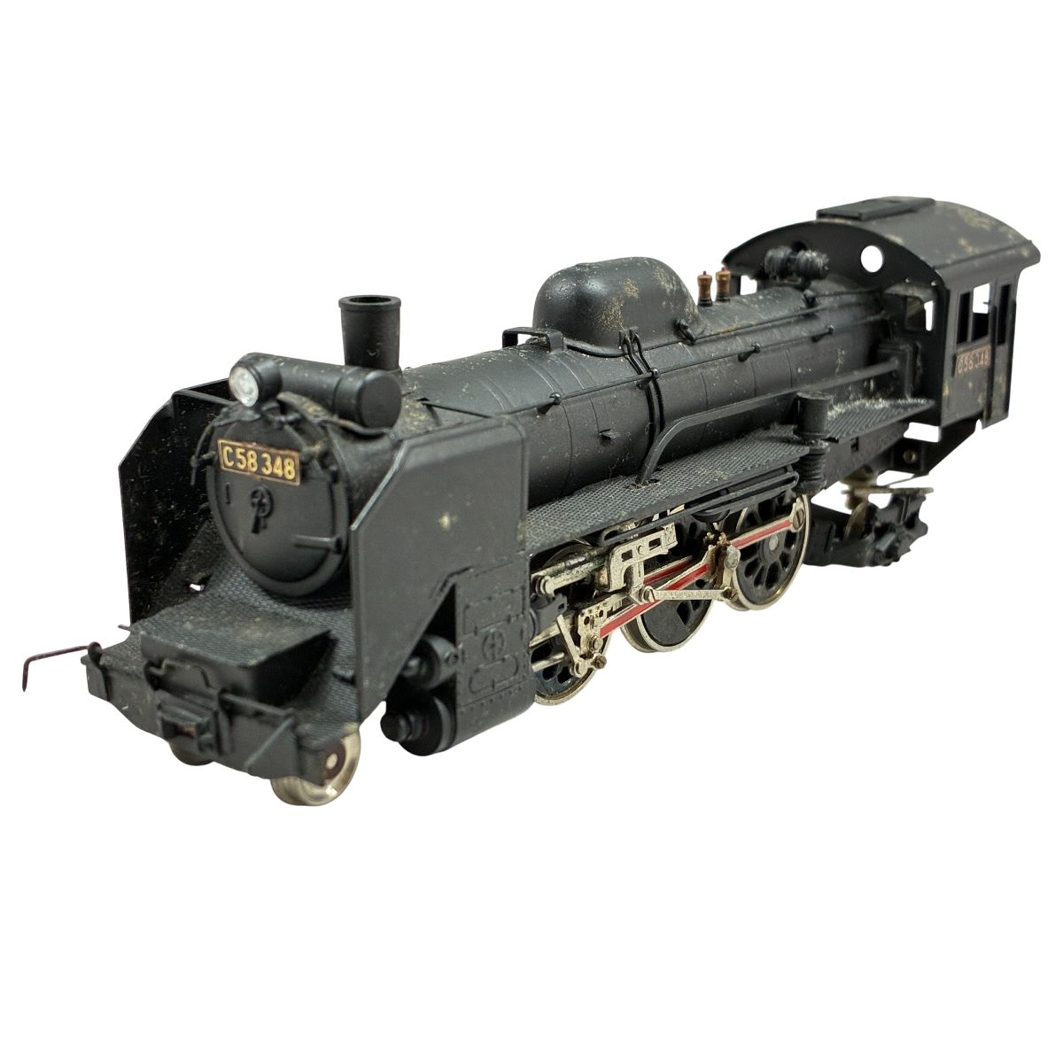 Nゲージ中古品ジャンクの蒸気機関車車両を再生させる鉄道模型 蒸気