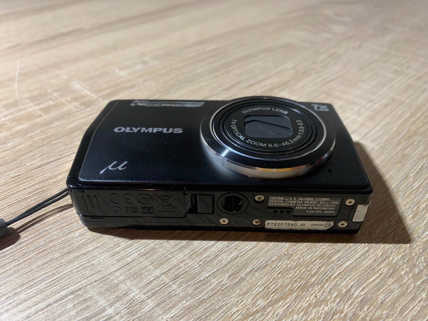 8399 OLYMPUS μ-7000 ブラック デジカメ - メルカリ