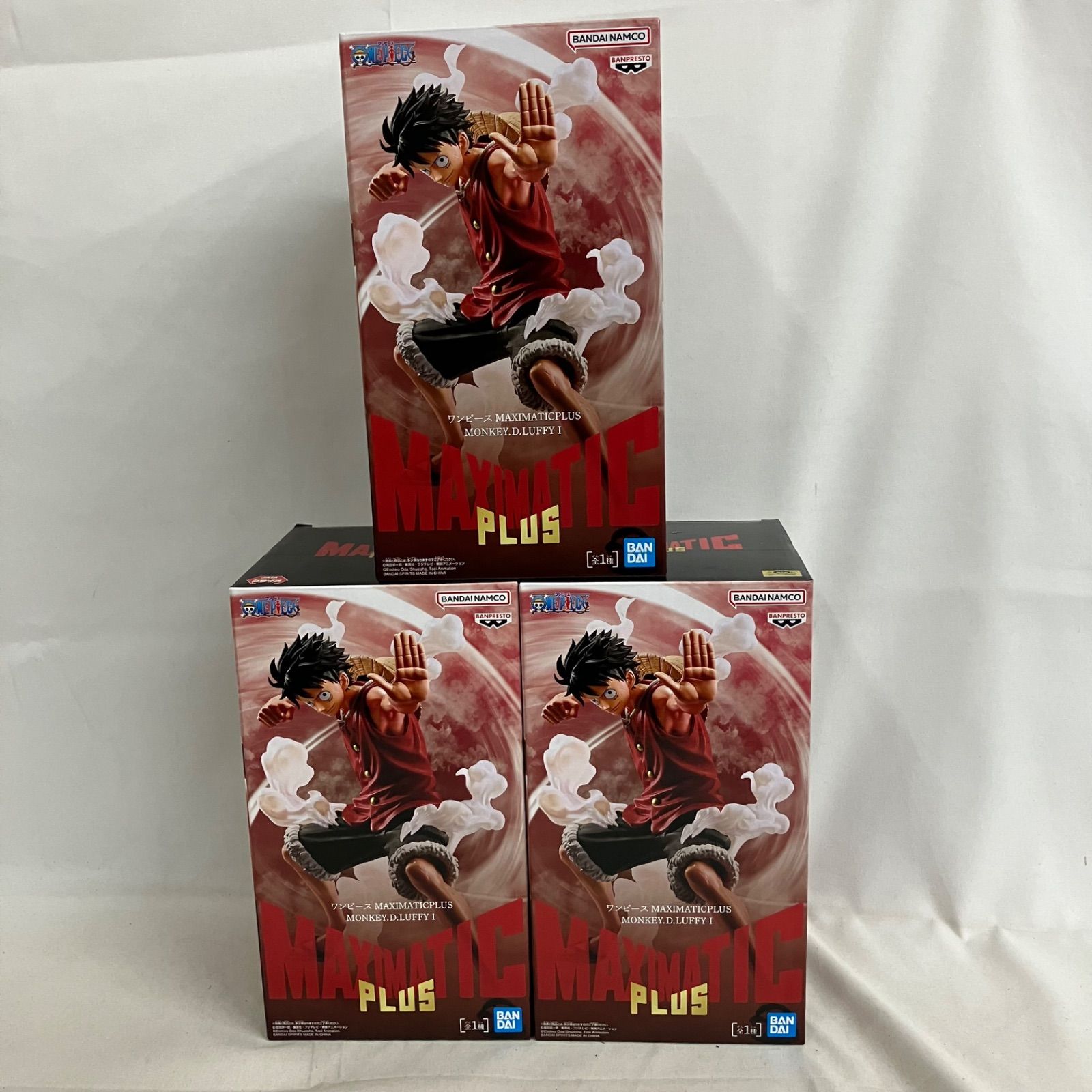 未開封 ワンピース MAXIMATIC PLUS モンキー・D・ルフィ I フィギュア