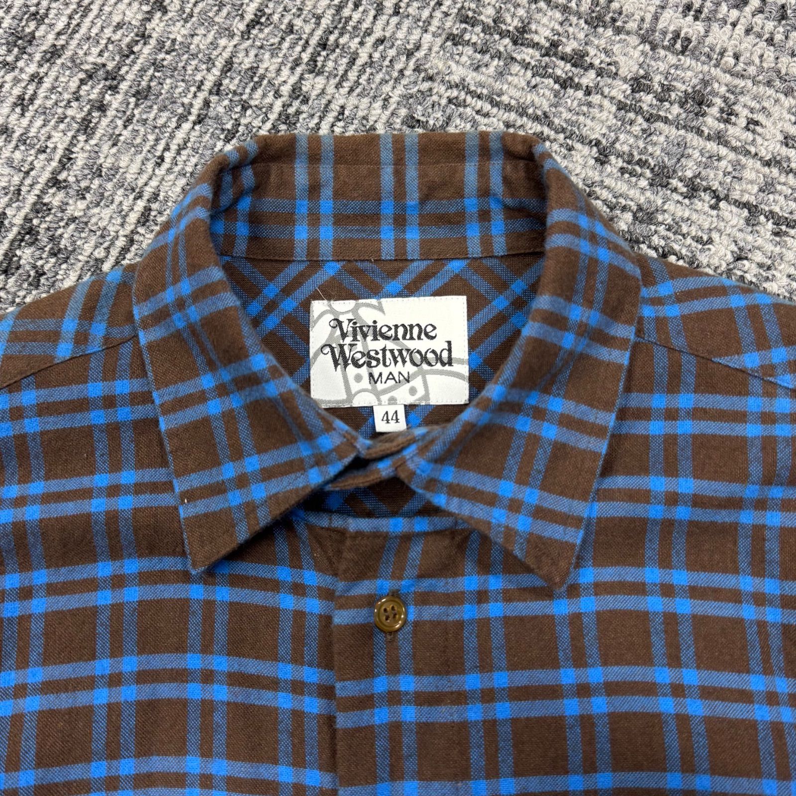 Vivienne Westwood MAN Long Checked Shirt ロングシャツ チェック