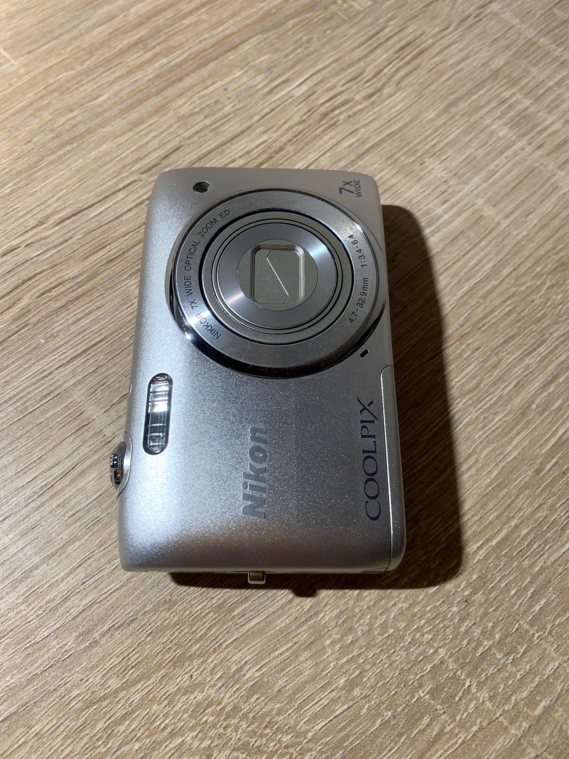 8418 Nikon COOLPIX S3400 シルバー デジカメ 動作確認済み - メルカリ