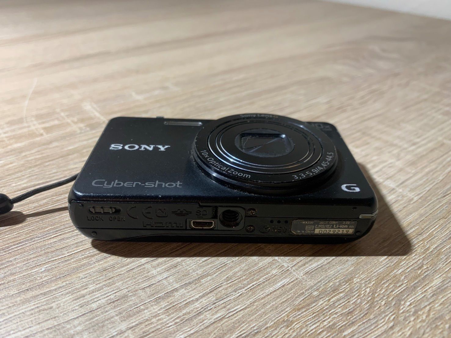 8423 Sony ソニー Cyber-shot DSC-WX220 ブラック デジカメ - メルカリ
