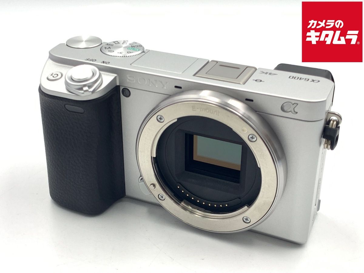 中古】 【並品】 ソニー α6400 ボディ シルバー [ILCE-6400 S] - メルカリ