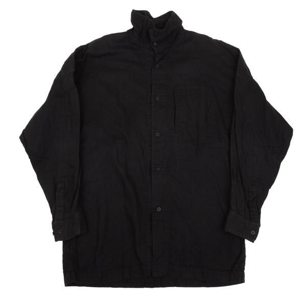 イッセイミヤケ メンISSEY MIYAKE MEN コットンガーゼハイネックシャツ