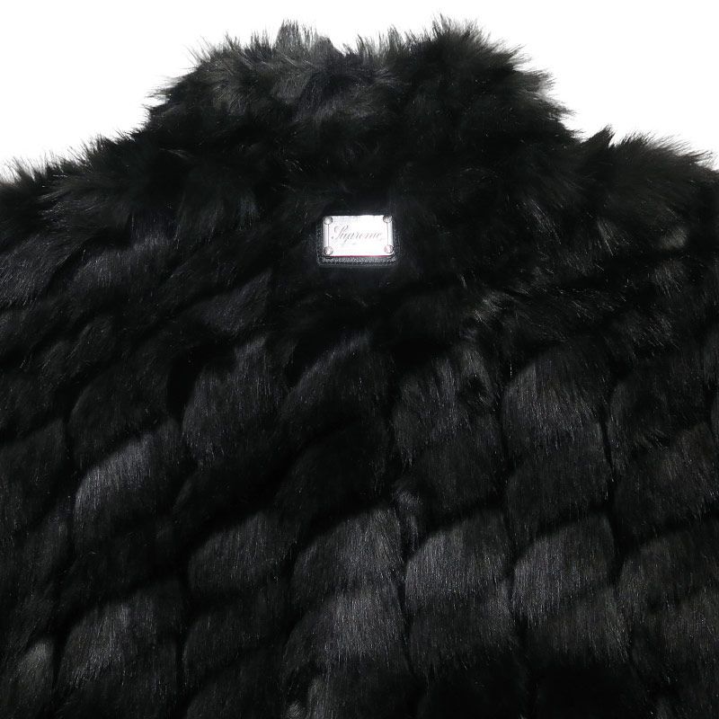 美品 SUPREME シュプリーム 25SS 2-TONE WINDSTOPPER FAUX FUR JACKET 