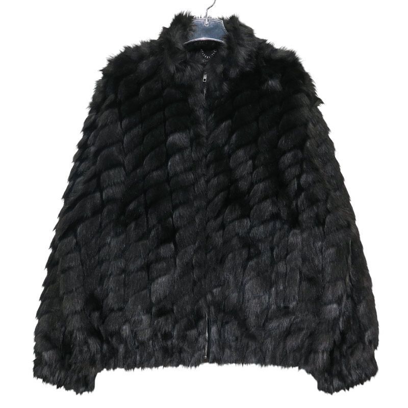 美品 SUPREME シュプリーム 25SS 2-TONE WINDSTOPPER FAUX FUR JACKET 