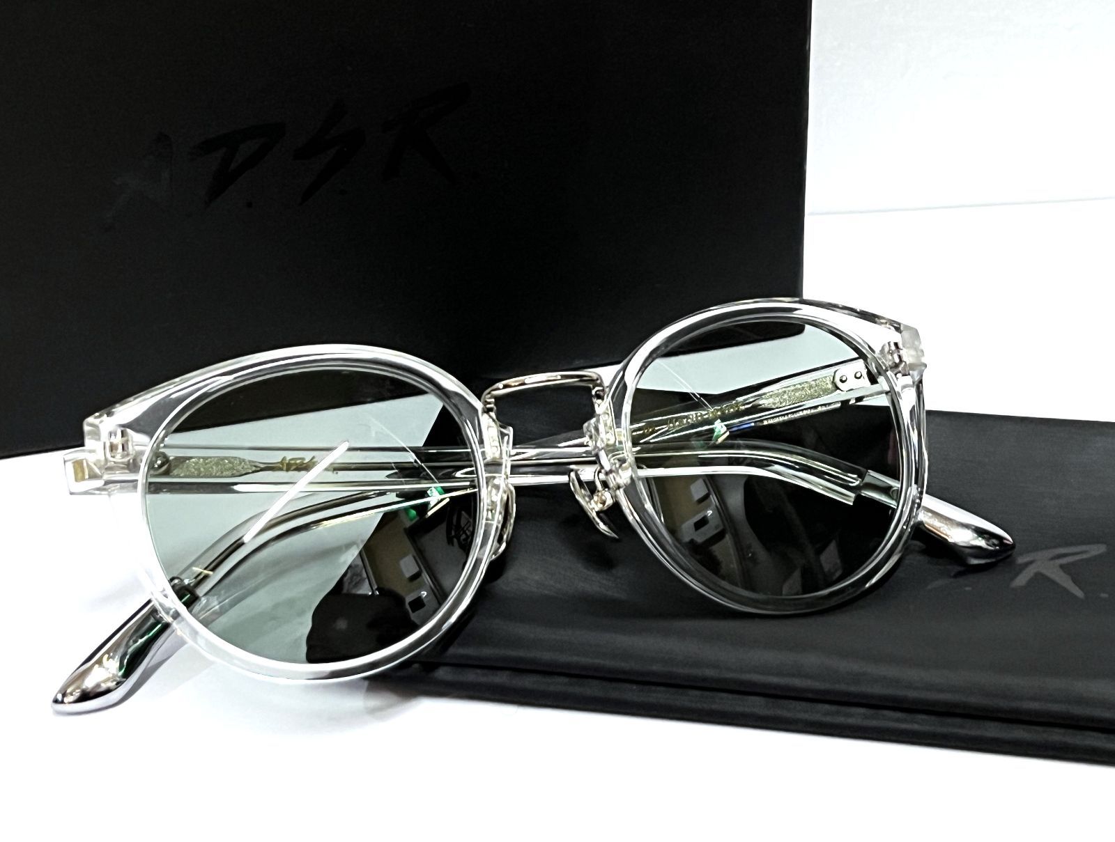 A.D.S.R. エーディーエスアール DARRYL 04 ボストンサングラス CLEAR/SILVER/Light Green 眼鏡 メガネ【中古】【A.D.S.R.】 楽天市場】A.D.S.R. DARRYL 04 46サイズ エーディーエスアール ADSR