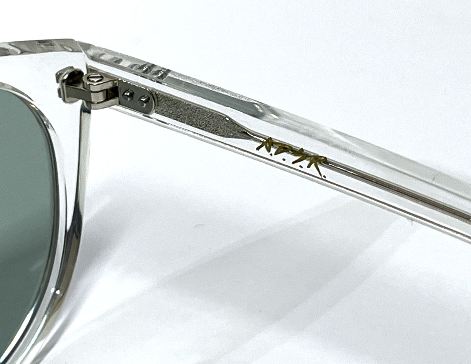 A.D.S.R. エーディーエスアール DARRYL 04 ボストンサングラス CLEAR/SILVER/Light Green 眼鏡 メガネ【中古】【A.D.S.R.】 B (目立った傷や汚れなし)】A.D.S.R. エーディーエスアール DARRYL 04