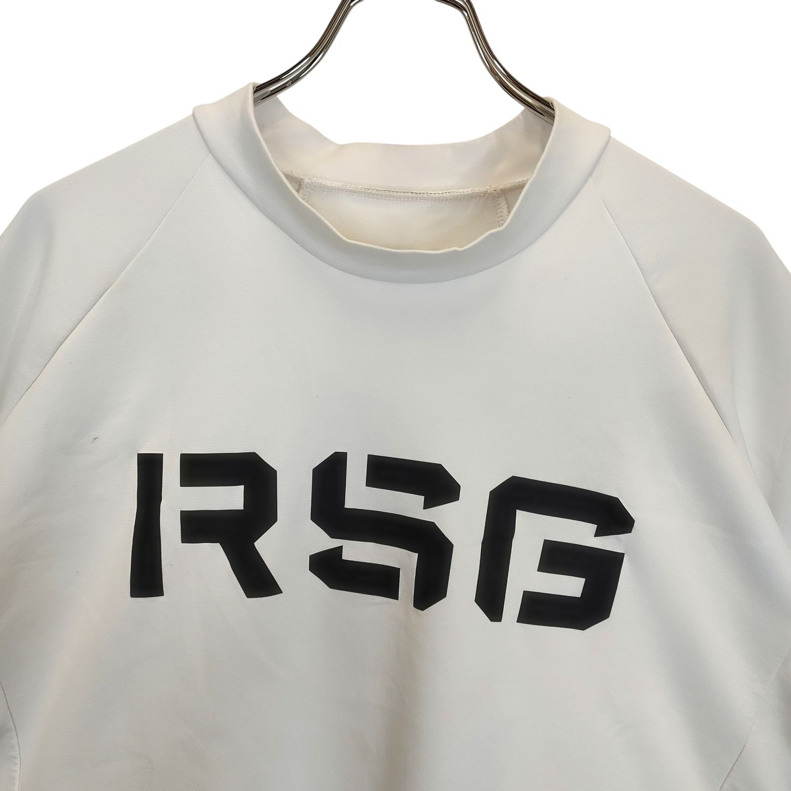 RUSSELUNO ラッセルノ ゴルフ 24SS LONG FIT S/S MOCKNECK ロゴ