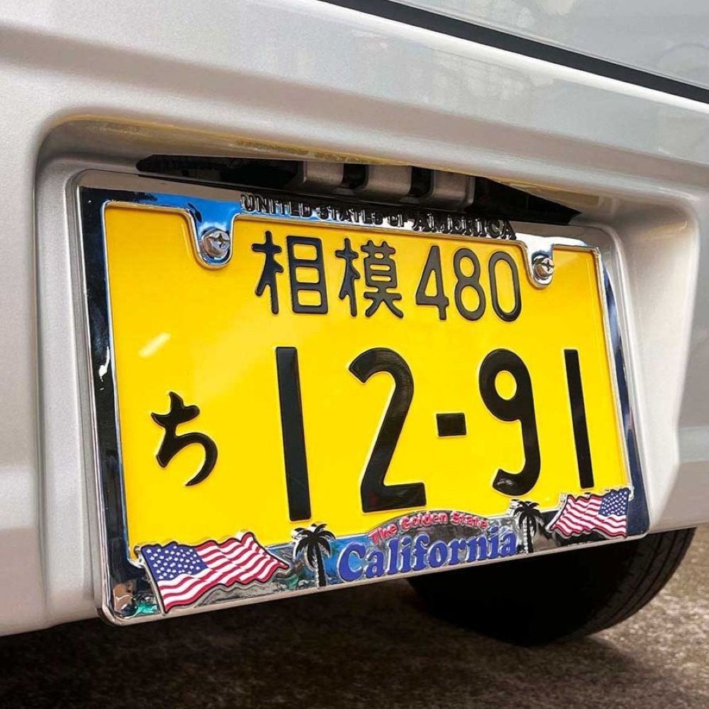 ライセンスフレーム カリフォルニア / California ナンバーフレーム