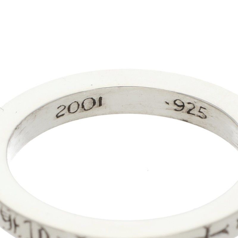 クロムハーツ 3mm SPACER FUCKYOU/3mmスペーサーファックユー シルバー