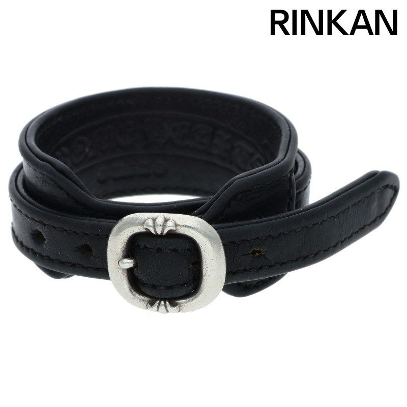 クロムハーツ RR TINY BUCKLE/ロックンロール レザーブレスレット