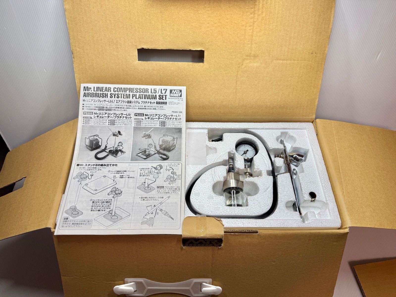プラチナセット Mr.リニアコンプレッサー レギュレーター L7 Mr