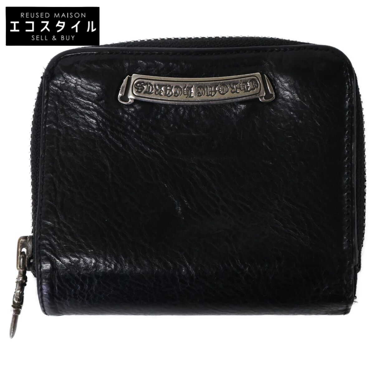 Chrome Hearts クロムハーツ スクエアジップ ビルウォレット 二つ折り 