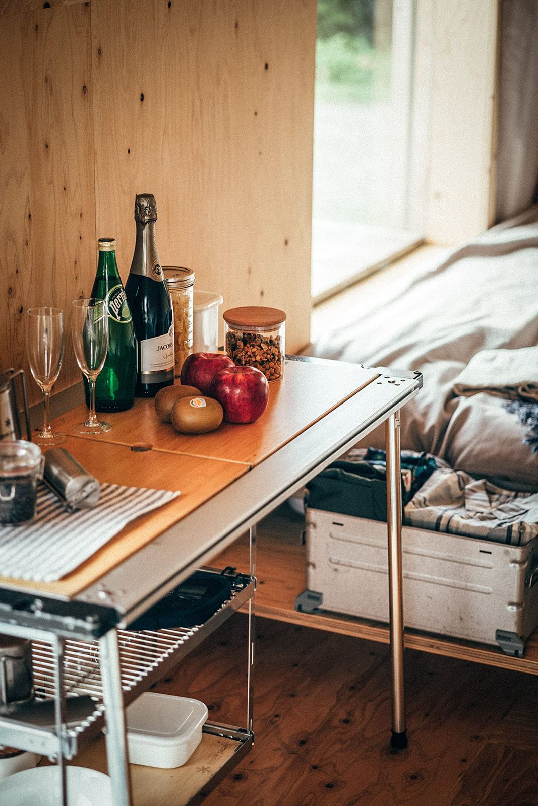 スノーピーク(snow peak) ウッドテーブル W竹 CK-126TR - メルカリ