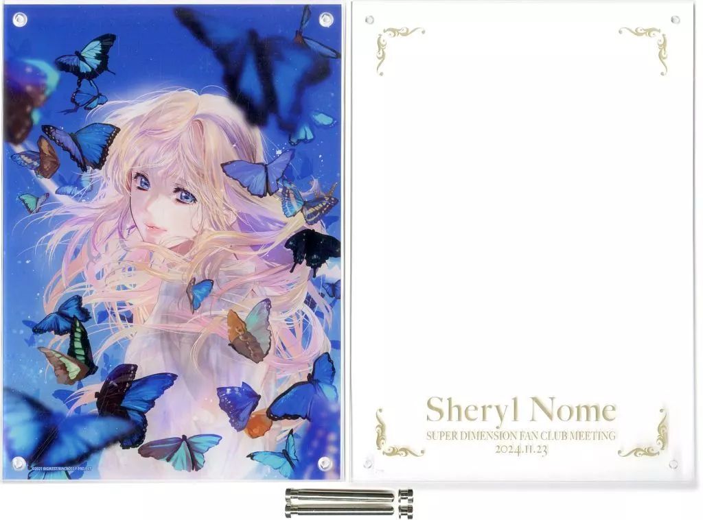 中古】アクリルスタンド・アクリルパネル シェリル・ノーム 誕生日記念