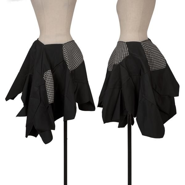 コムデギャルソンCOMME des GARCONS ハウンドトゥース切替サッカー