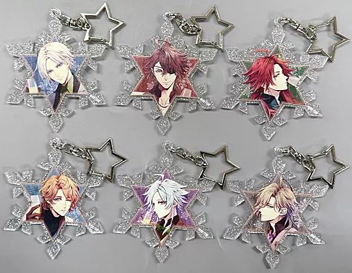雑貨 集合 ラメアクリルキーホルダー(全6種セット) 「ピオフィオーレの晩鐘 ～Festa di Natale～」 JTBオフィシャルツアー特典