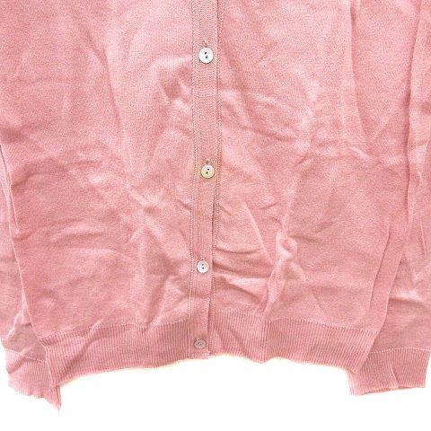 アニエスベー agnes b. カーディガン ニット 3 L ピンク /MN - メルカリ
