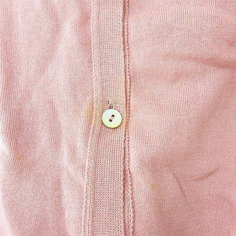 アニエスベー agnes b. カーディガン ニット 3 L ピンク /MN - メルカリ