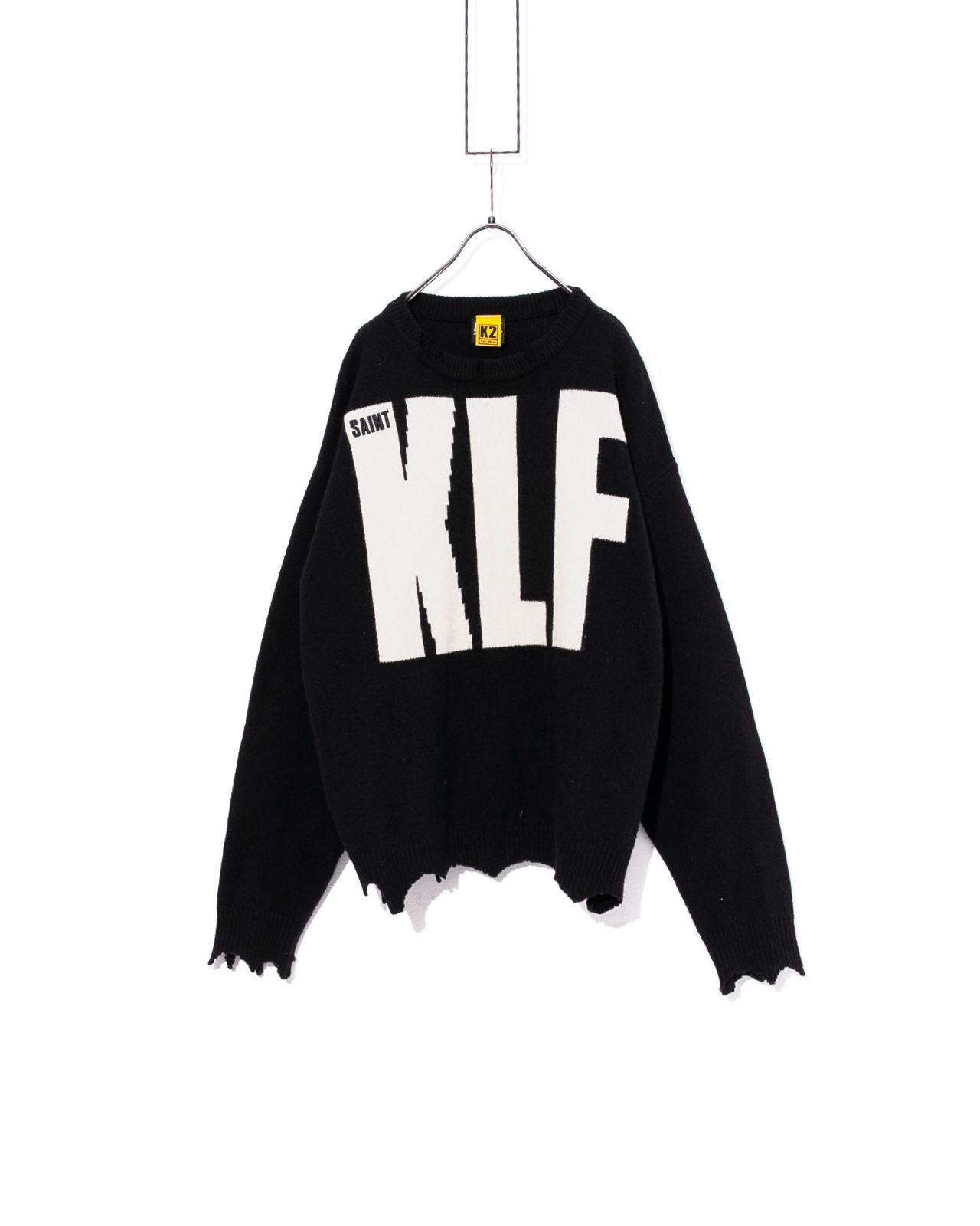 SAINT Mxxxxxx セント マイケル KLF CREW NEECK KNIT/KLFKLF ニット SM