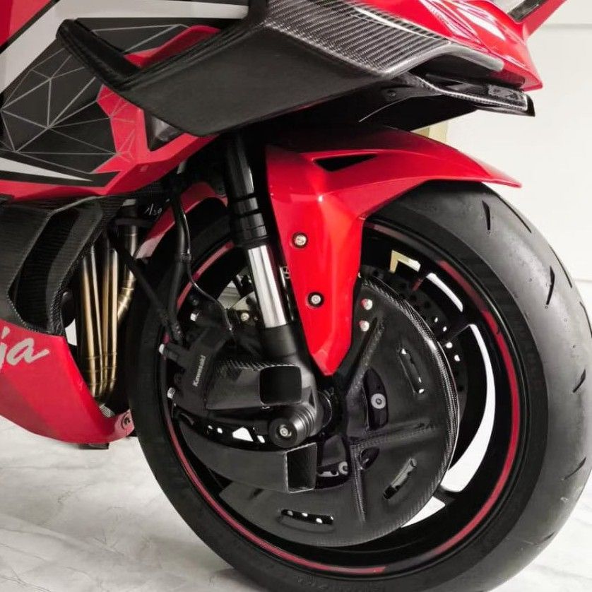 MDX ZX-25R ZX-4R ブレーキディスクカバー EVO バイク 車・バイク