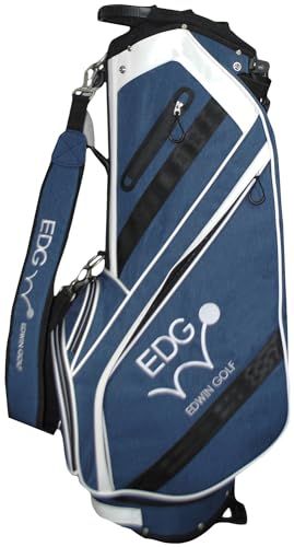  エドウィンゴルフ Edwin Golf 9.5型スタンド式キャディバッグ ネイビー EDCB-3479 最新ゴルフ用品 ゴルフバッグ キャディバッグ ゴルフ