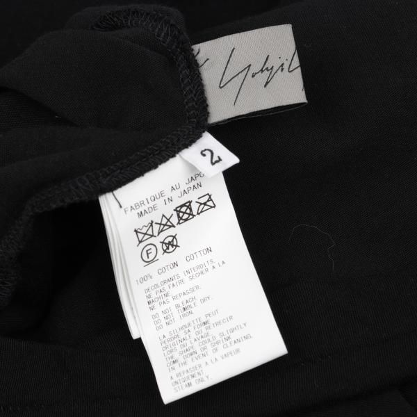 ヨウジヤマモト ファムYohji Yamamoto FEMME コットンアシンメトリー