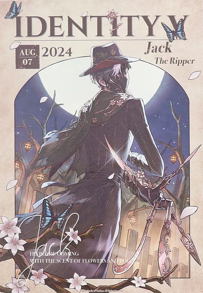 アートパネル キャンバスボード 第五人格 CHARACTER Identity V 【中古