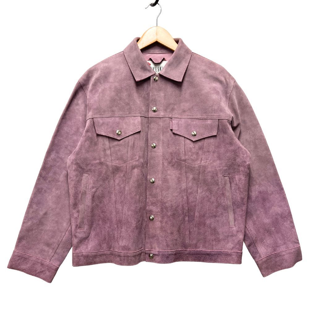 SEVESKIG セヴシグ BACK SIDE 557 JKT スウェード ジャケット パープル