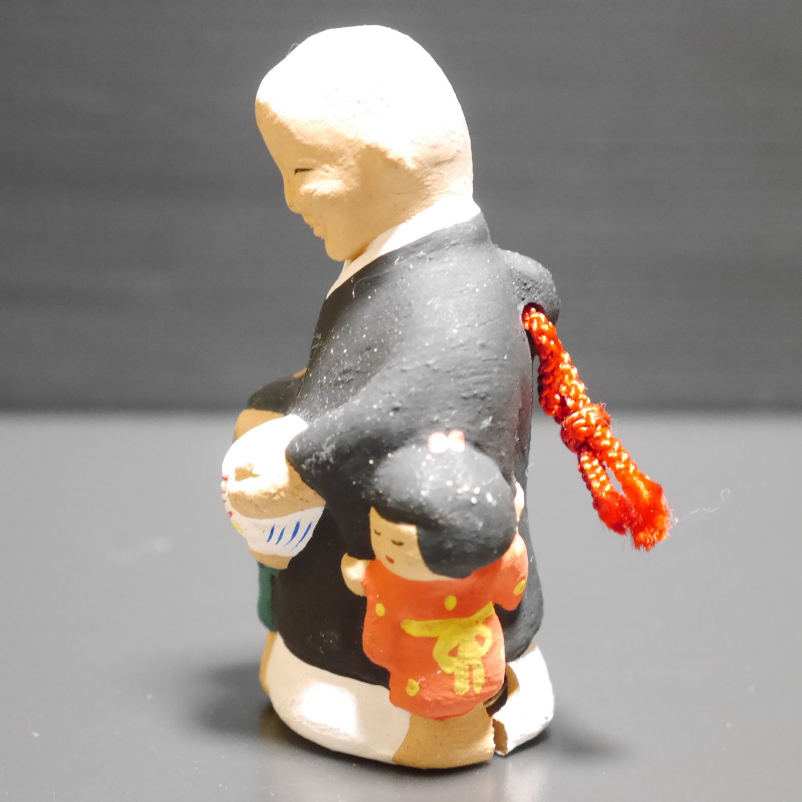 お坊さん 土鈴 土人形 民芸品 郷土玩具 置物 インテリア 中古 - メルカリ