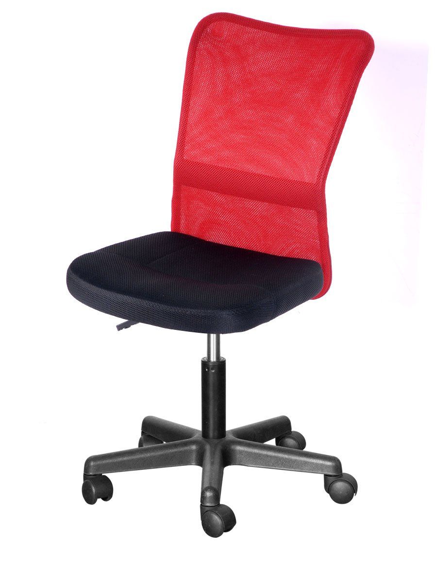 OSJ オフィスチェア チェア メッシュ パソコンチェア 椅子 7色 レッド MS