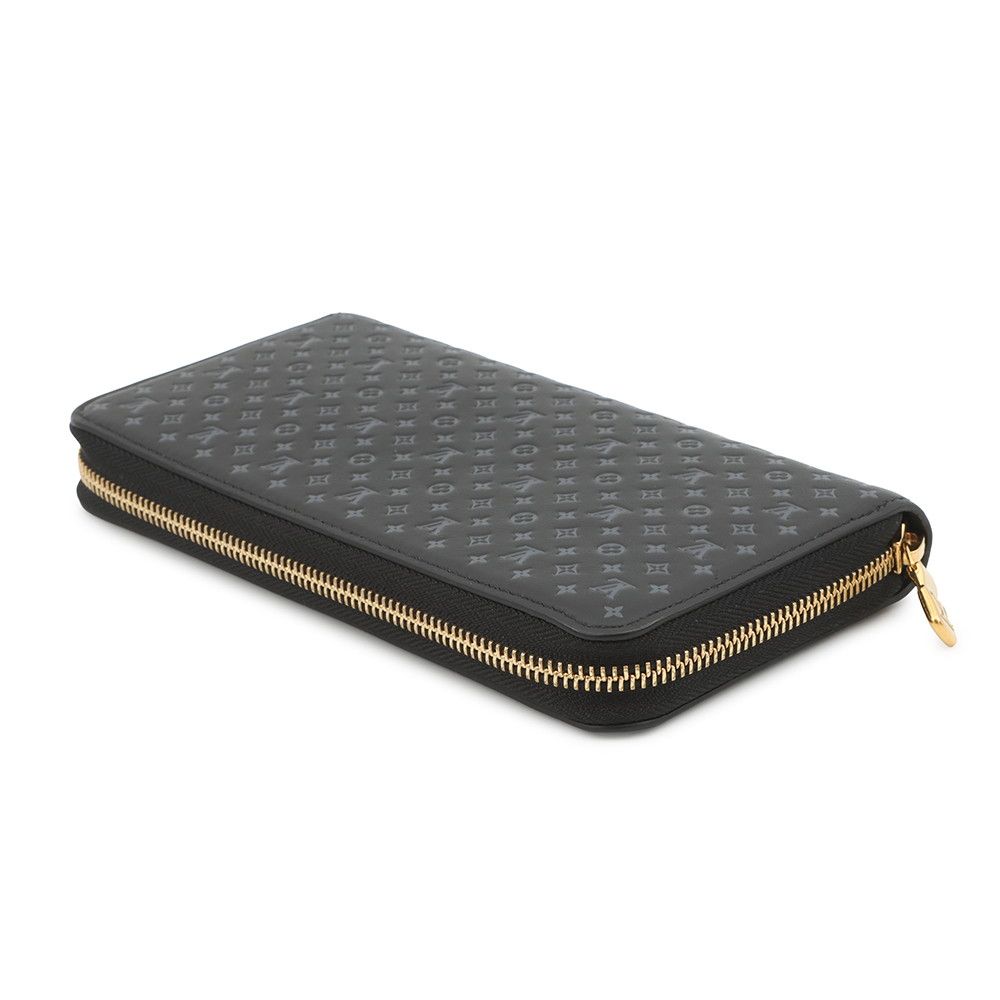 ルイヴィトン 長財布 ナノグラム ジッピー・ウォレット M82233 LOUIS