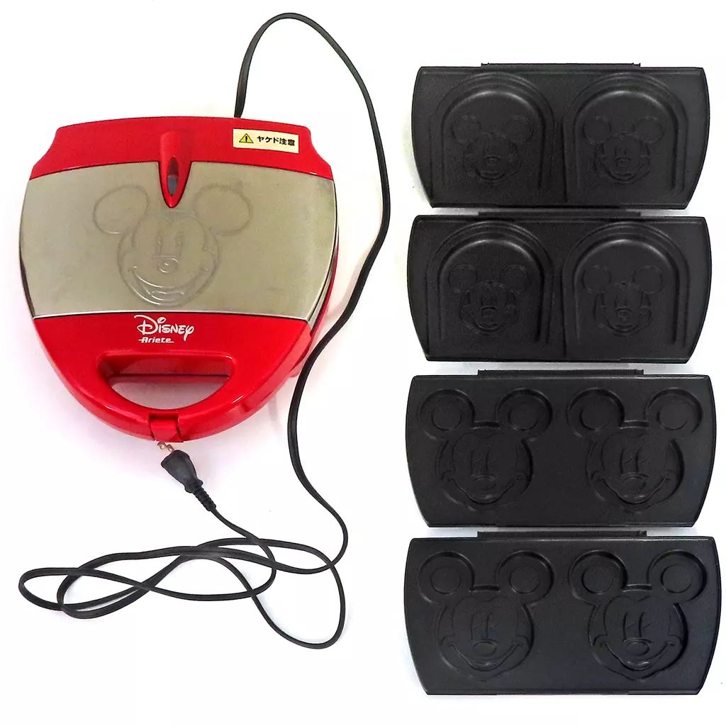 【】食器 ミッキーマウス アリエテ ワッフルメーカー 1981J 「ディズニー」