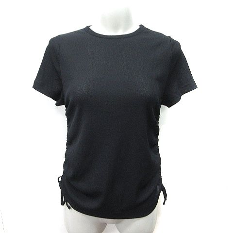 アダムエロペ Adam et Rope' カットソー 半袖 F 黒 ブラック /YI