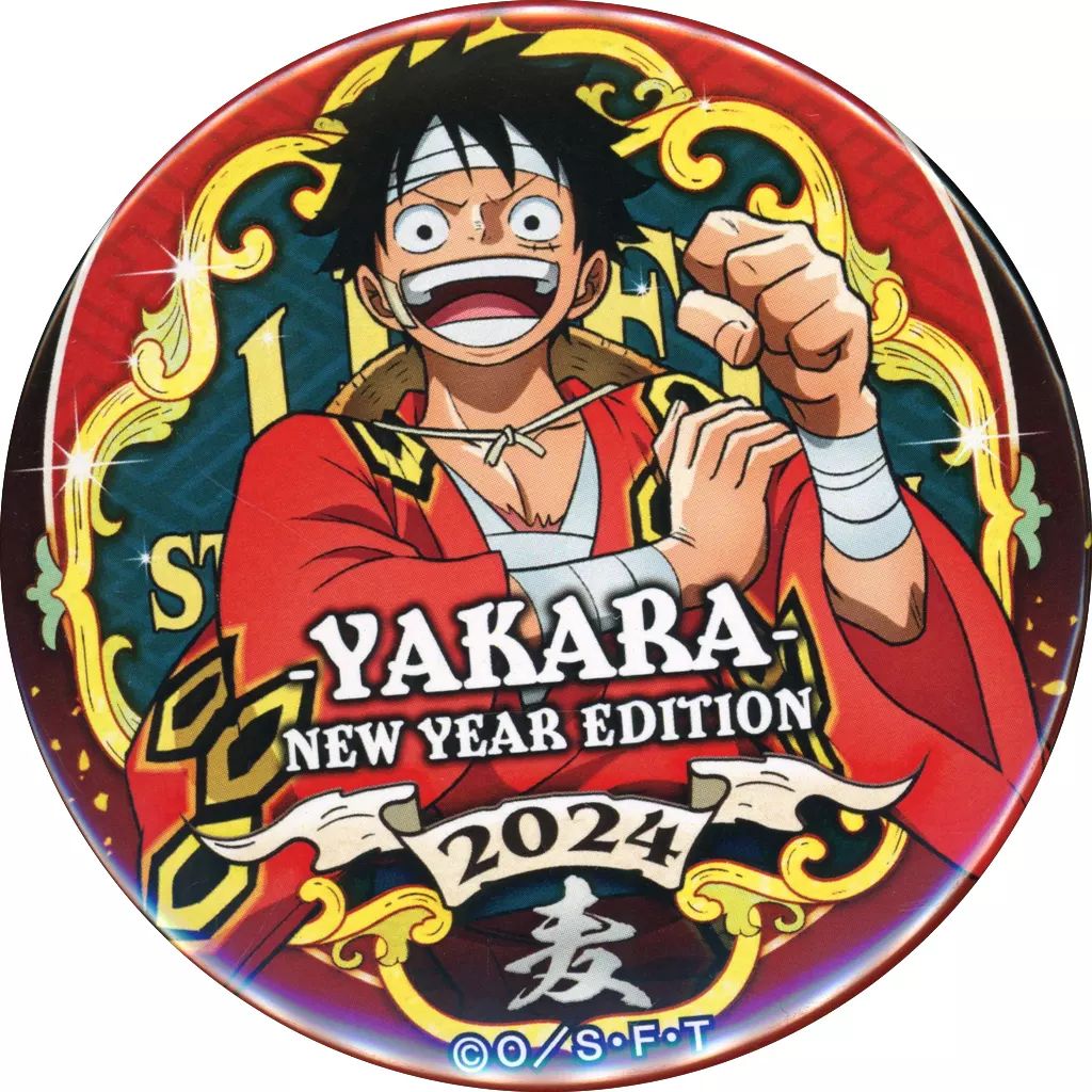 ONE PIECE』バースデイ缶バッジ モンキー・D・ルフィ – JUMP SHOP