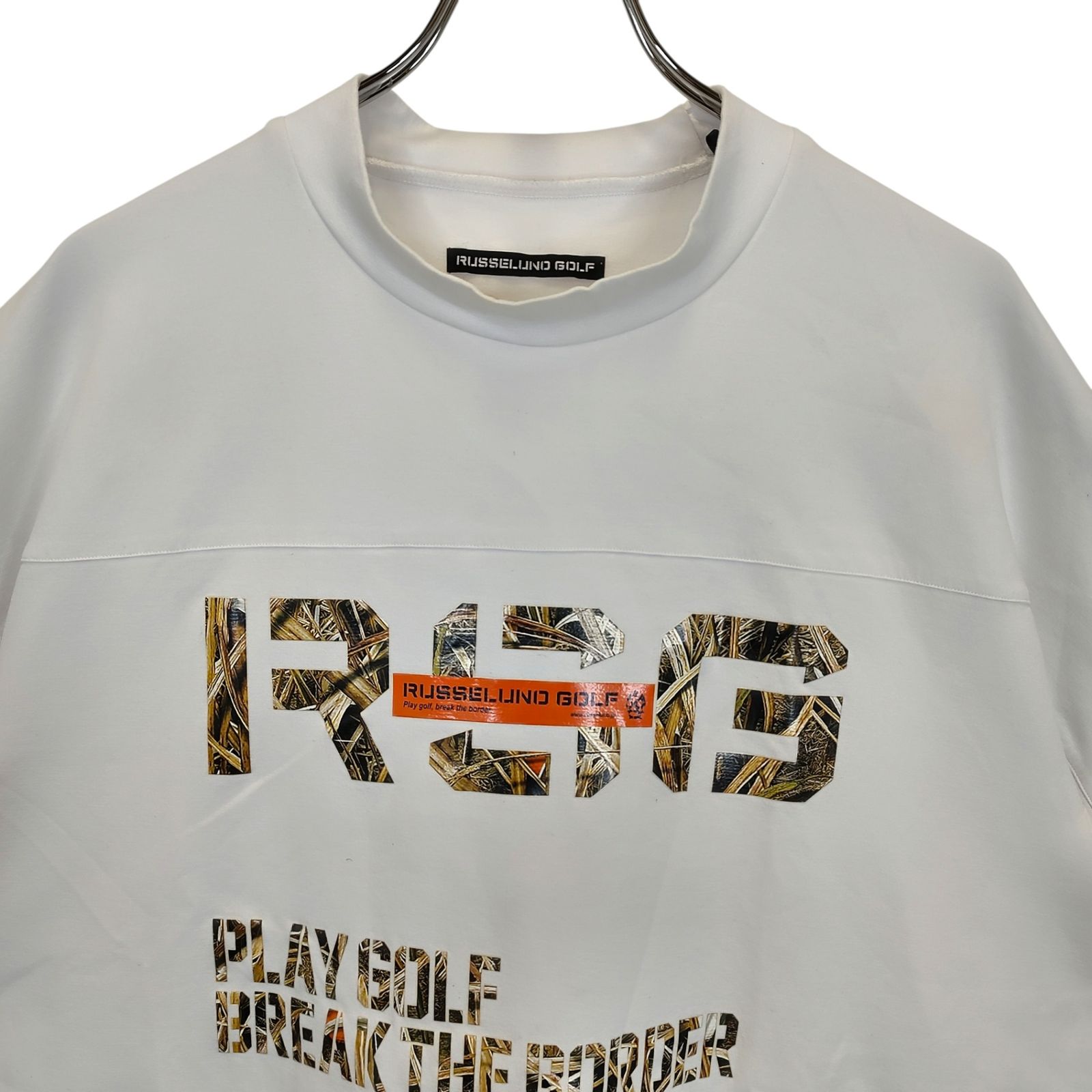 RUSSELUNO ラッセルノ ゴルフ 24SS S/S MOCKNECK SHIRT 半袖 モック