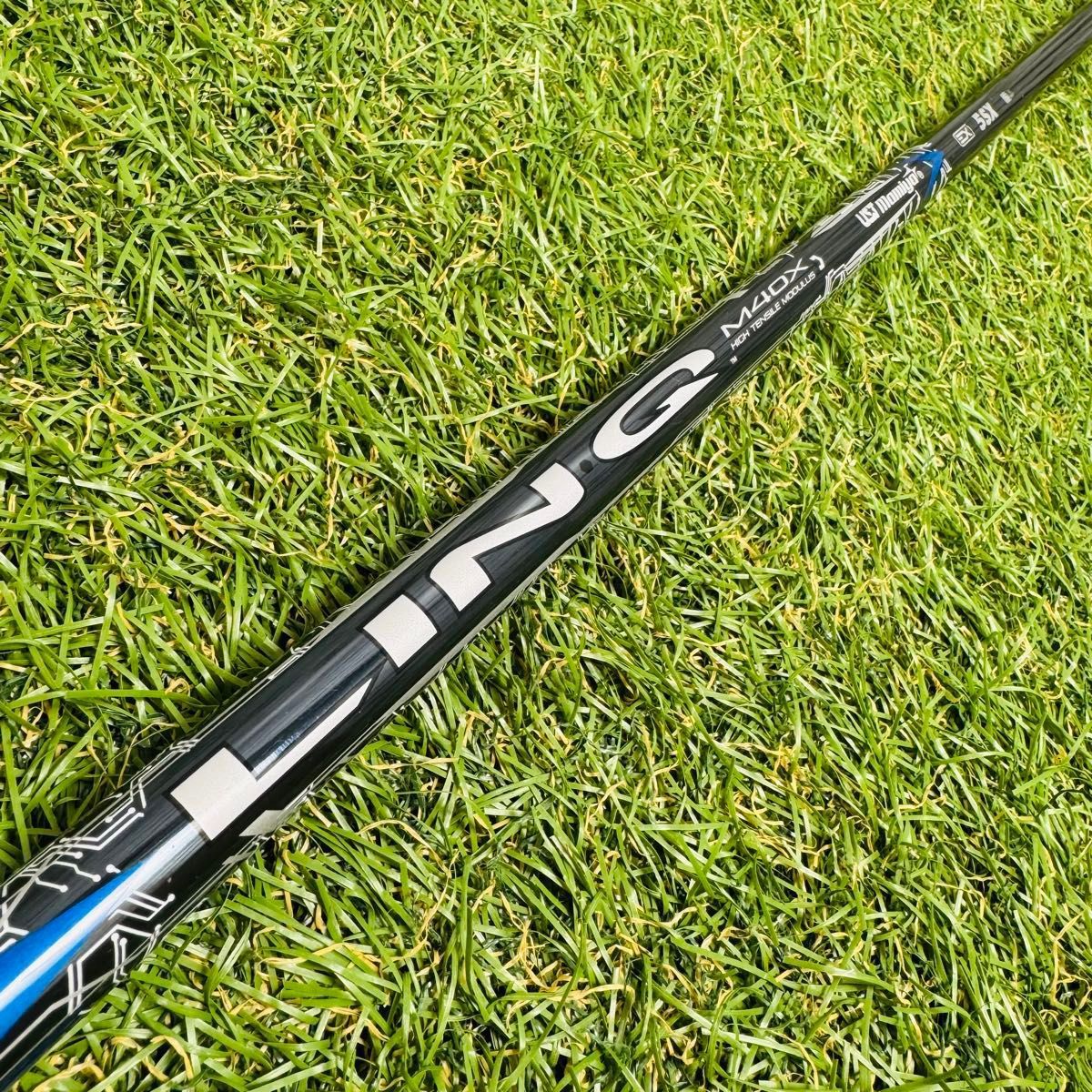 LIN-Q 【良品】USTマミヤ LINQ M40X 5SX 1W用シャフト 111cm S BLUE EX｜