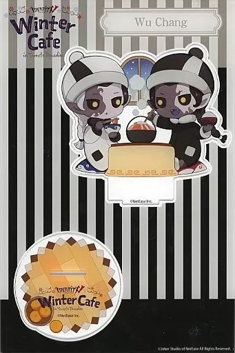 中古】アクリルスタンド・アクリルパネル 白黒無常(謝必安＆范無咎