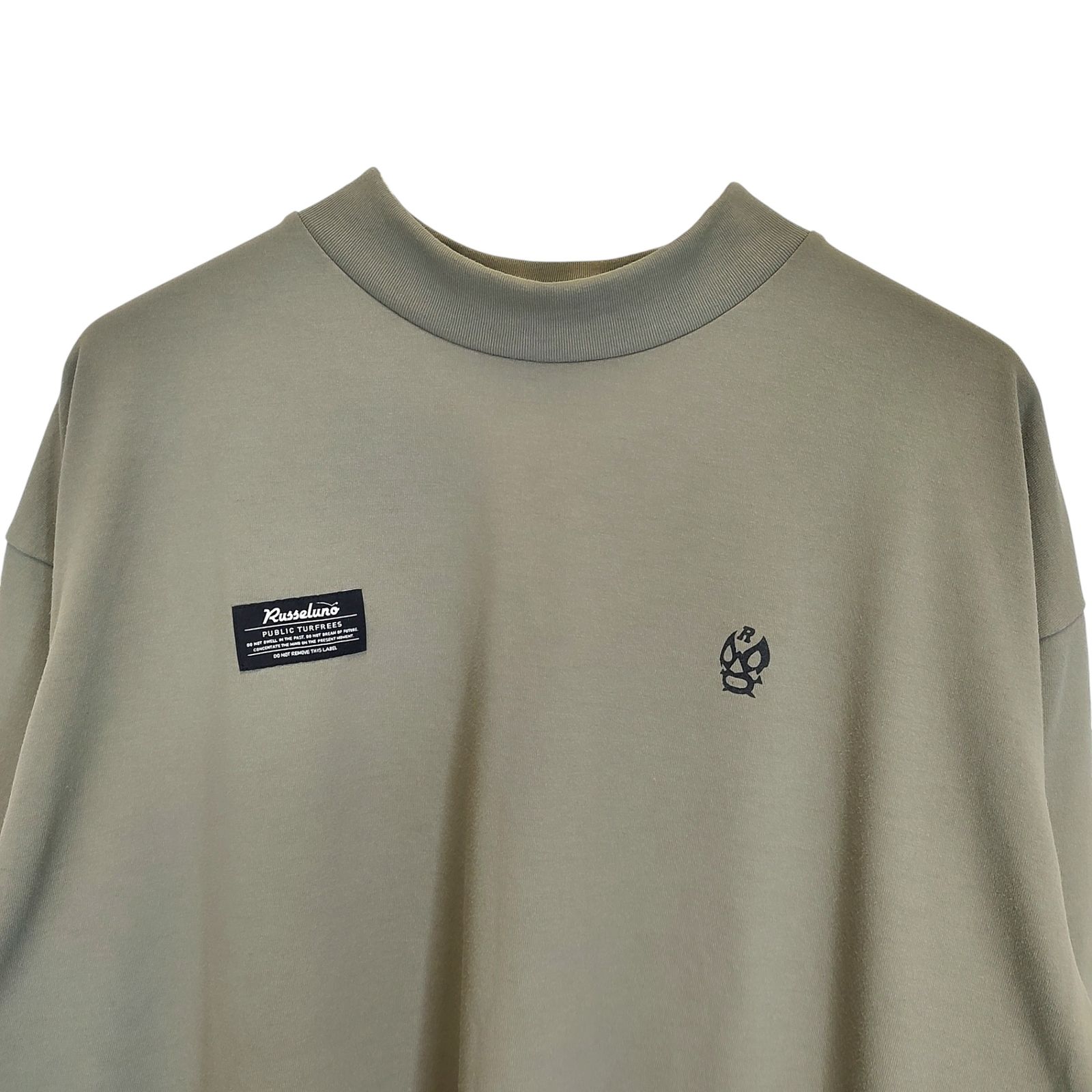 RUSSELUNO ラッセルノ ゴルフ 23AW L/S MOCKNECK SHIRT カタカナ