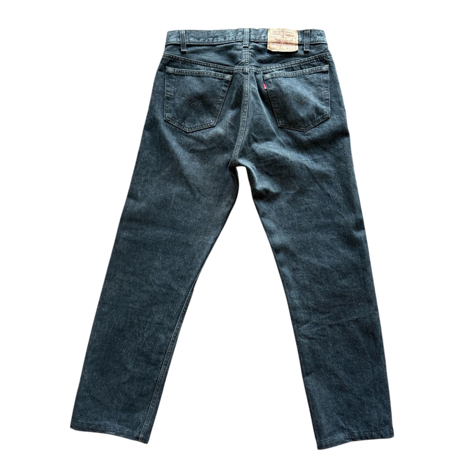 Levi's 501 Black Denim USA 80's Black W34 L34 501-0658 先染め