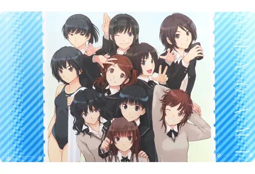 中古】デスクマット 集合 デスクマット 「アマガミ10周年記念展覧会