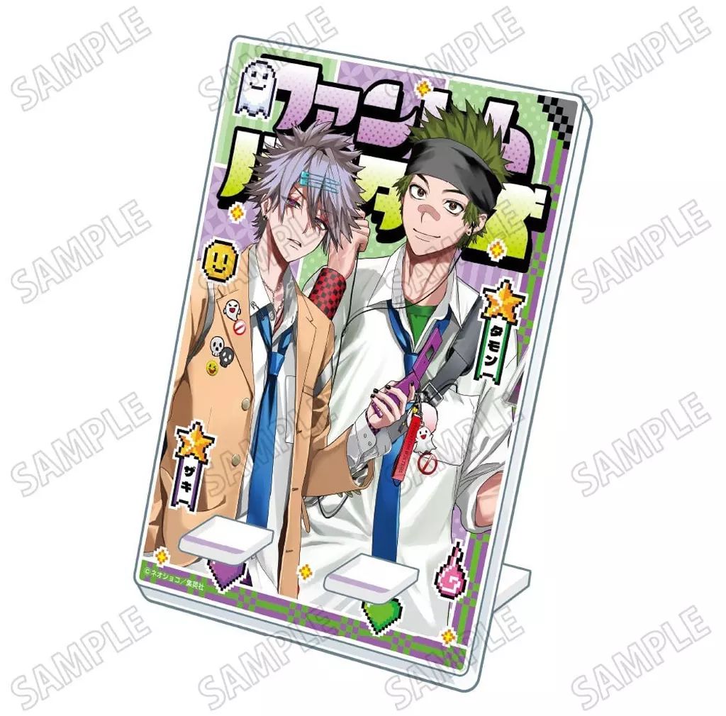 中古】アクリルスタンド・アクリルパネル B.観崎薫＆多聞康太郎 描き