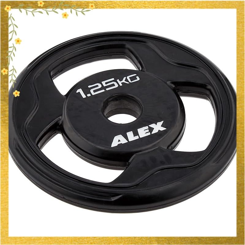 ALEX BPR ラバープレート 1.25Kg [穴径28mm] 黒 1 - メルカリ