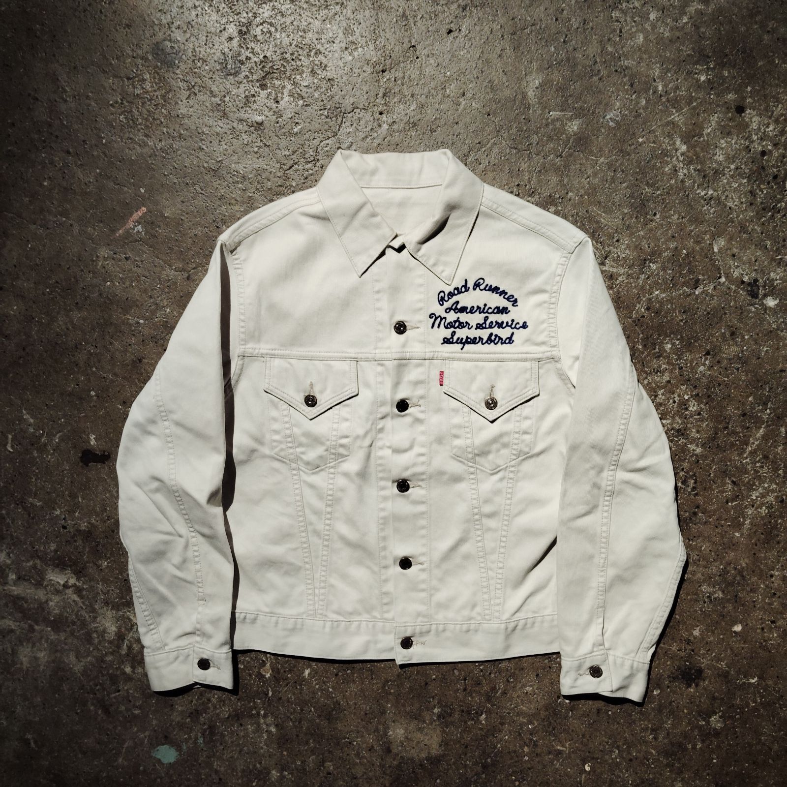 Suger Cane Road Runner デニムジャケット SUGAR CANE × LOONEY TUNES Road Runner デニムジャケット 38 シュガー